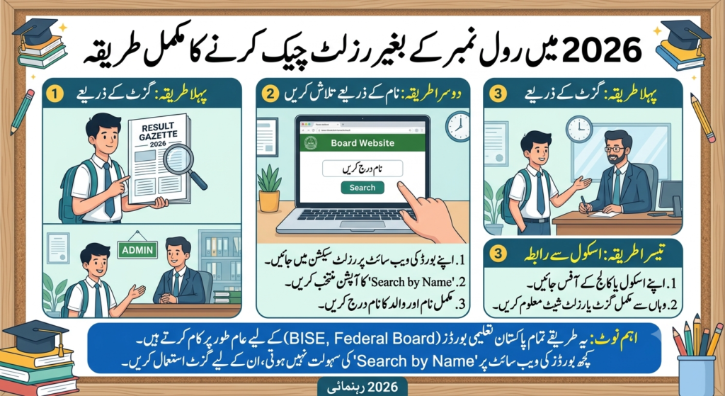 How to Check Result Without Roll Number in 2026 – Complete Step-by-Step Guide