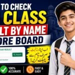 how to check 9th class result by name lahore board