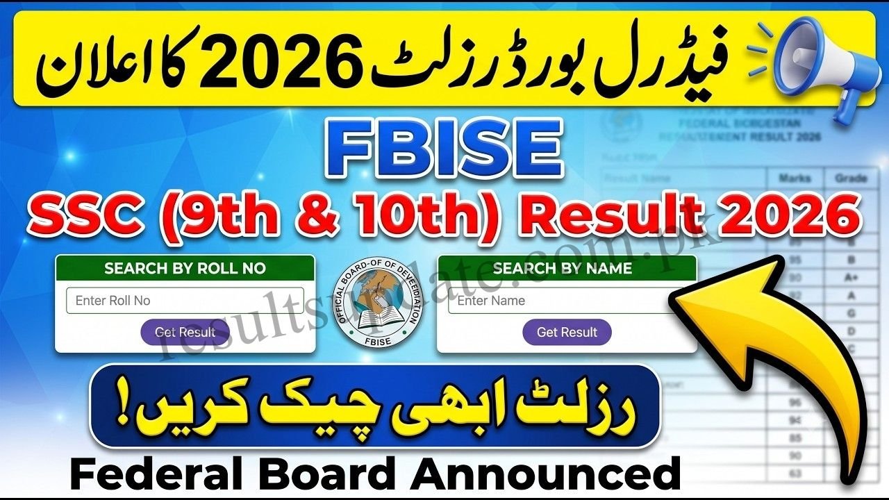 FBISE Result Gazette