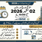BISE Lahore Board 9th Class Result 2026: Expected Date, Time, and How to Check Online